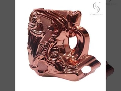 Parlak Altın PP Çinko Alaşım Tabut Aksesuarları Tabut Talimi Donanım SW-B