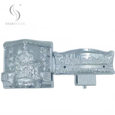 Religious Theme Casket Adornment Polished Finish For Superior Performance